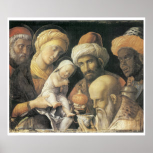 Poster Adoration de la Magi