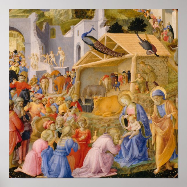 Poster Adoration de Magi (Devant)
