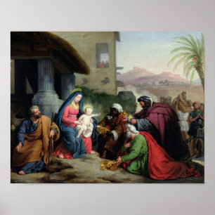 Poster Adoration des Mages, c.1833-36