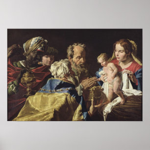 Poster Adoration des Magi