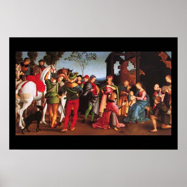 POSTER ADORATION DES MAGI (Devant)