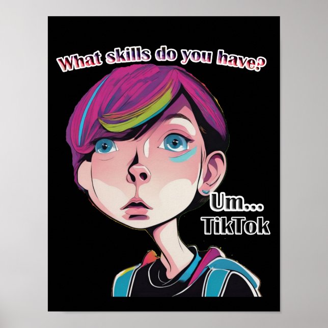 Poster Ados TikTok (Devant)