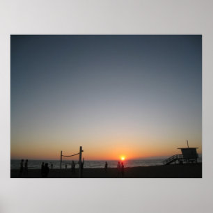 Poster Adoucissez à la plage