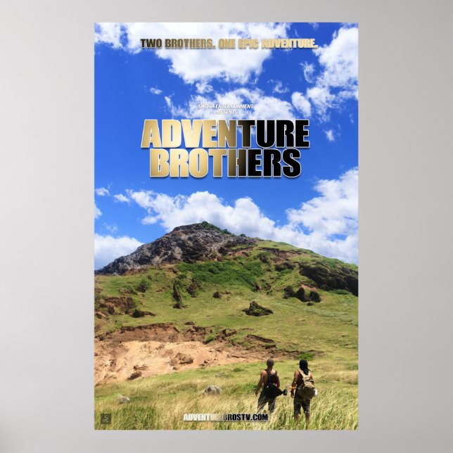 Poster Adventure Brothers (Devant)