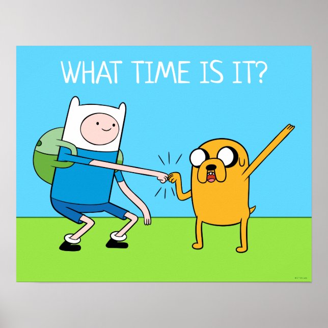 Poster Adventure | Finn & Jake Fist Bump (Devant)