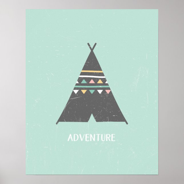 Poster Adventure Wall Art (Devant)