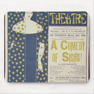 Poster advertising A Comedy of Sighs Mouse Pad