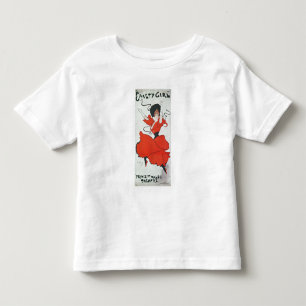 Poster advertising 'A Gaiety Girl' at the Prince o Toddler T-shirt