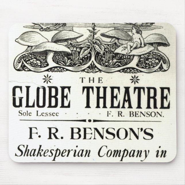 Poster advertising 'A Midsummer Night's Dream' Mouse Pad (Front)