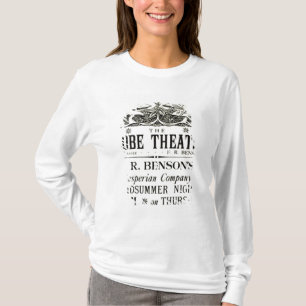 Poster advertising 'A Midsummer Night's Dream' T-Shirt