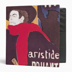 Poster advertising Aristide Bruant Binder