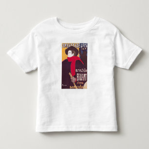 Poster advertising Aristide Bruant Toddler T-shirt