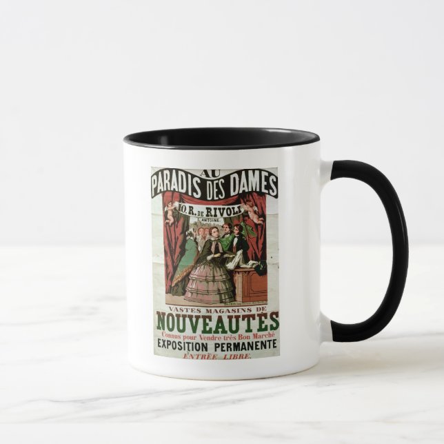 Poster advertising 'Au Paradis des Dames' Mug (Right)