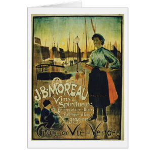 Poster advertising 'Croix de Vie', made by J.B. Mo
