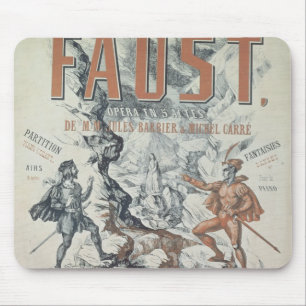 Poster advertising 'Faust' Mouse Pad