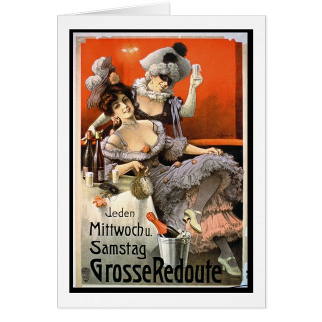 Poster Advertising 'Grosse Redoute' (colour litho) (Front)