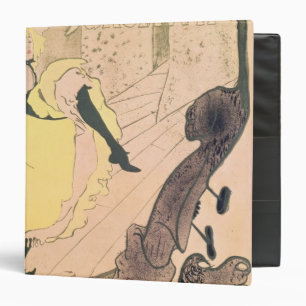 Poster advertising Jane Avril Binder