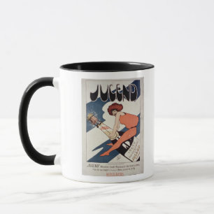 Poster advertising 'Jugend, illustrated Weekly Mag Mug