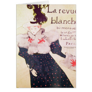 Poster advertising 'La Revue Blanche', 1895