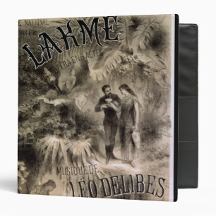 Poster advertising 'Lakme' Binder