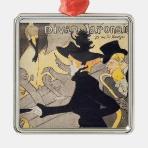 Poster advertising 'Le Divan Japonais', 1892 Metal Ornament