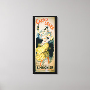 Poster advertising 'Lhara Creme de Cacao', Digon ( Canvas Print