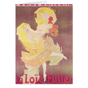 Poster advertising Loie Fuller