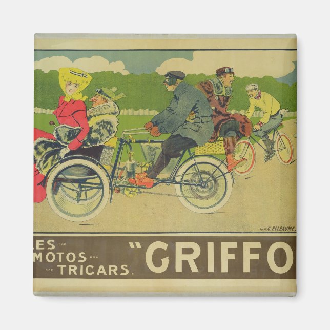 Poster advertising magnet (Front)