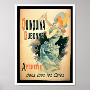 Poster advertising 'Quinquina' by Dubonnet (color