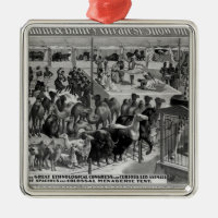 Poster advertising, 'The Barnum and Bailey