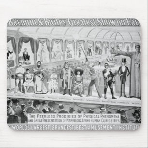 Poster advertising, 'The Barnum and Bailey Mouse Pad