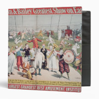 Poster advertising the Barnum