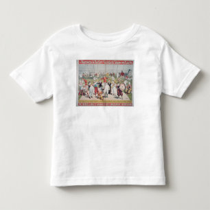 Poster advertising the Barnum Toddler T-shirt