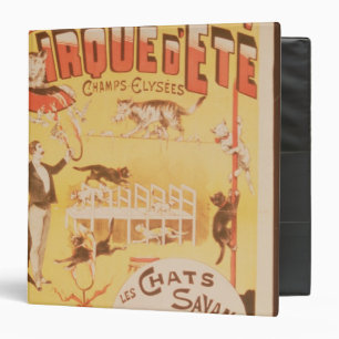 Poster advertising the Cirque d'Ete in the Binder