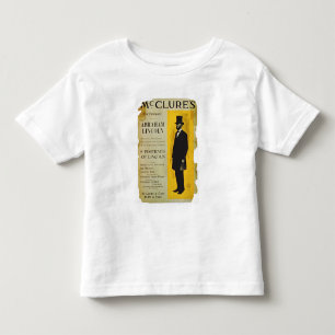 Poster advertising the February edition of McClure Toddler T-shirt