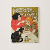 Poster Advertising the French Company of Chocolate