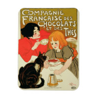 Poster Advertising the French Company of Chocolate