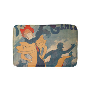 Poster advertising the Palais de Glace Bath Mat