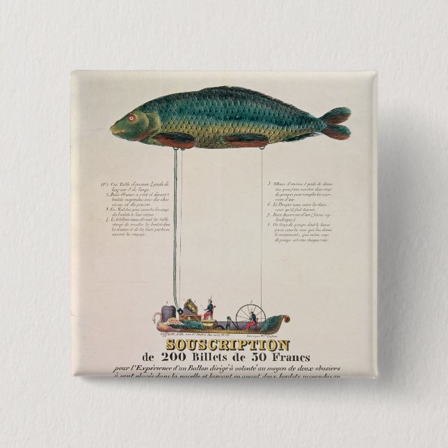 Poster advertising the subscription 2 inch square button (Front)