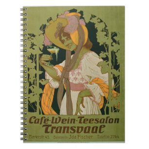 Poster advertising 'Transvaal' a Coffee, Wine and Notebook