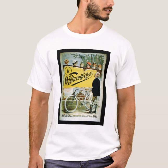 Poster advertising 'Whitworth Cycles', Paris (colo T-Shirt (Front)
