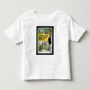 Poster advertising 'Whitworth Cycles', Paris (colo Toddler T-shirt