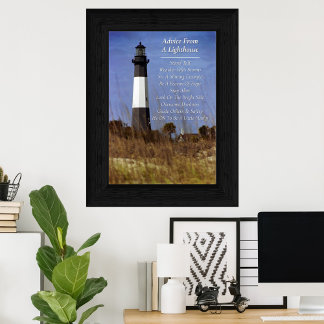 Poster Advice From A Lighthouse