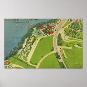 Poster Aerial View of Roseland Park