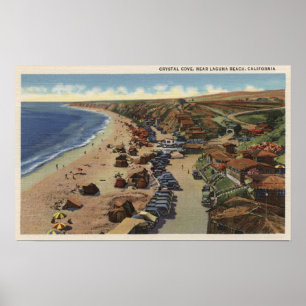 Poster Aérien de Crystal Cove