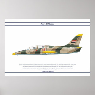 Poster Aero L-39 Syrie