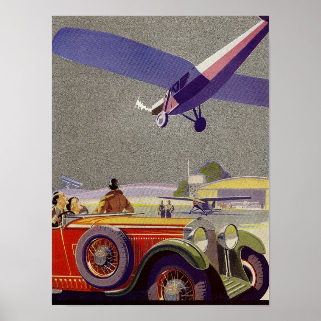 Poster Aérodrome (Devant)