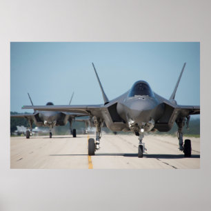 Poster Aéronef F-35 Lightning II