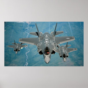 Poster Aéronef F-35 Lightning II