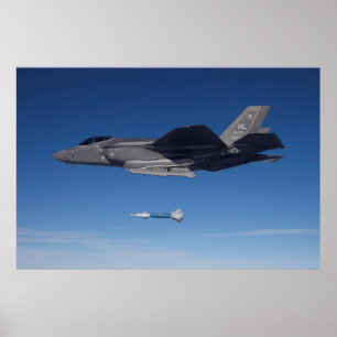 Poster Aéronef F-35 Lightning II